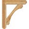 Ekena Millwork Legacy Craftsman Rough Sawn Bracket, Western Red Cedar, 4"W x 24"D x 28"H BKT04X24X28LEC04RWR - alternate 4